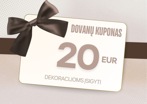 dovanų kuponas