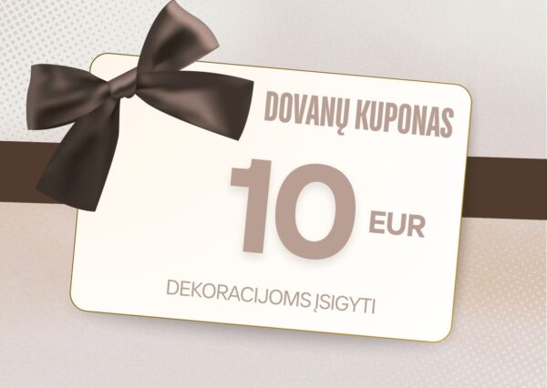 dovanų kuponas