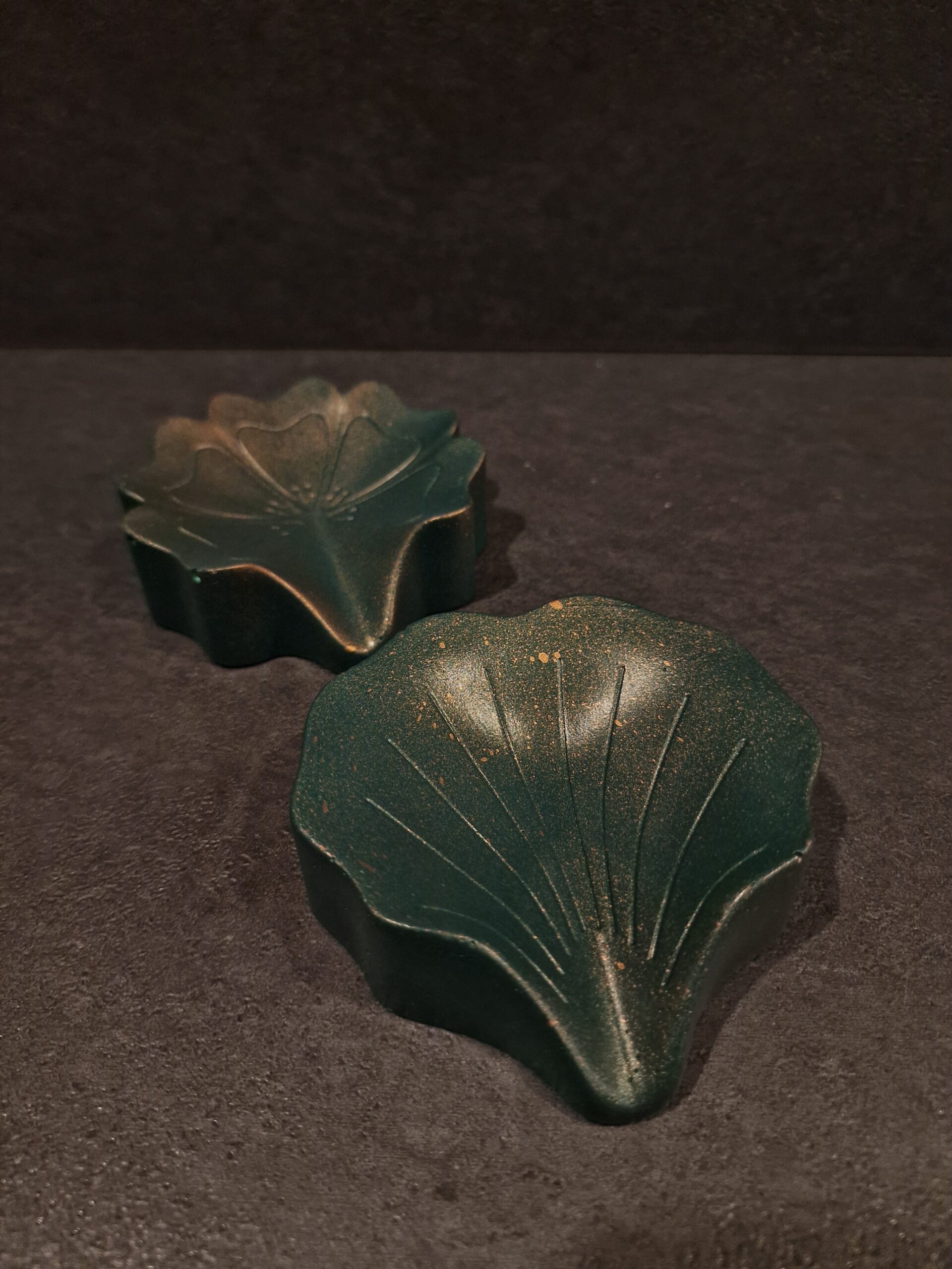 muilines gele lapas zalios-bronza