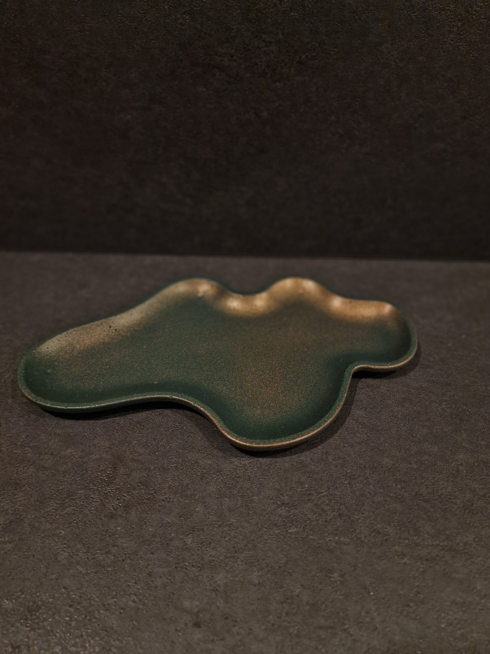 padeklaas kringelis zalia-bronza1