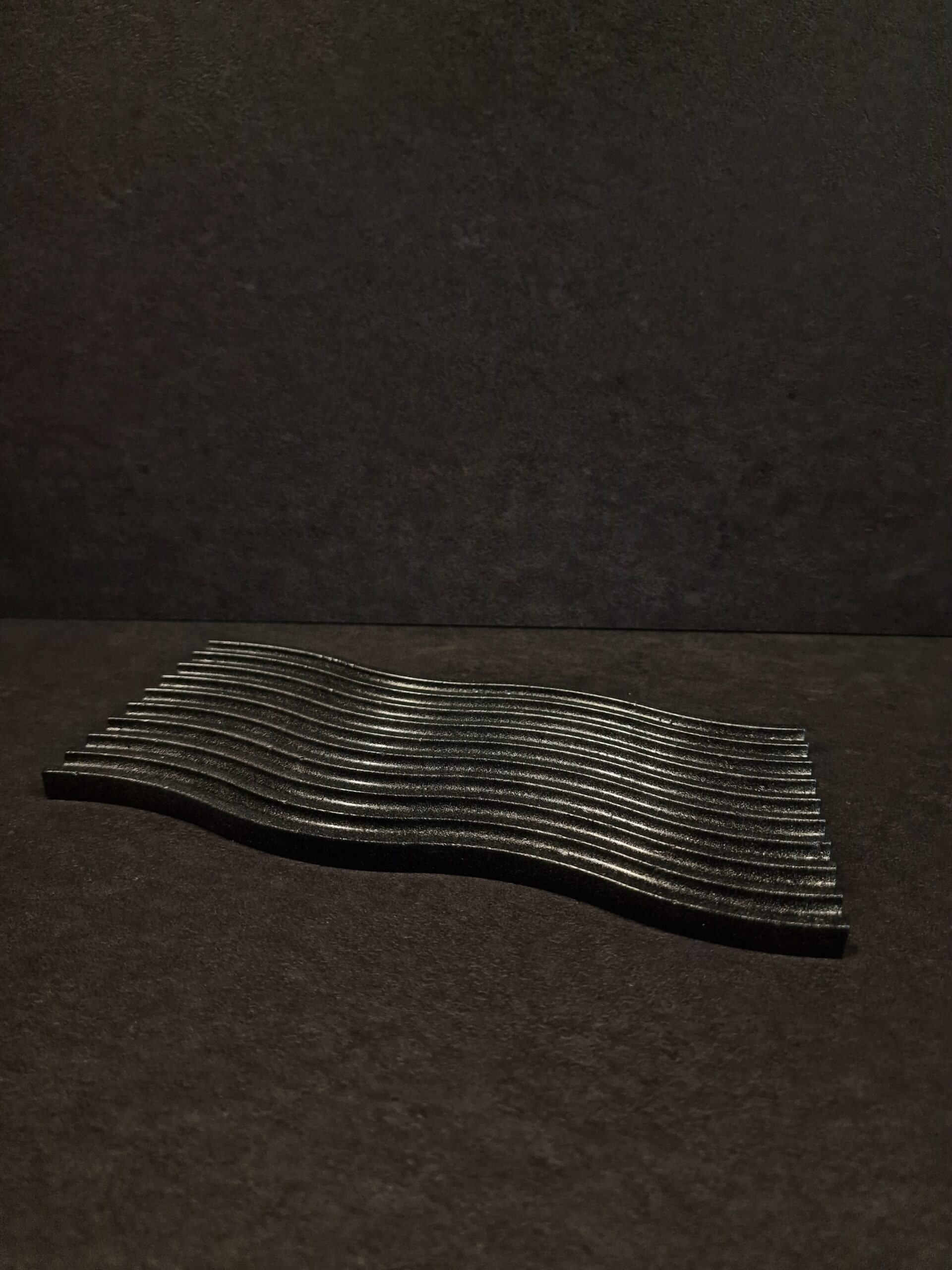 padekliukas banga didelis juodas sidabras